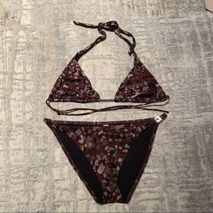 VICTORIA’S Secret Y2k Camo Bikini Bottom: M Top: S